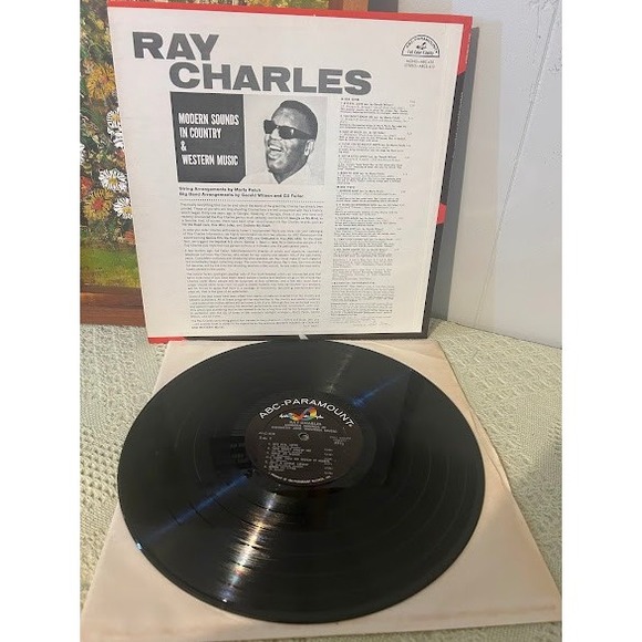 Ray Charles Modern Sounds in Country and Western Music Vinyl Album ABC Paramount - Picture 2 of 2